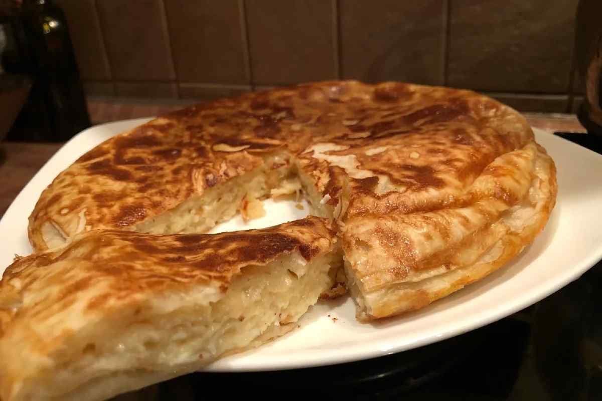 Осетинский пирог кусок