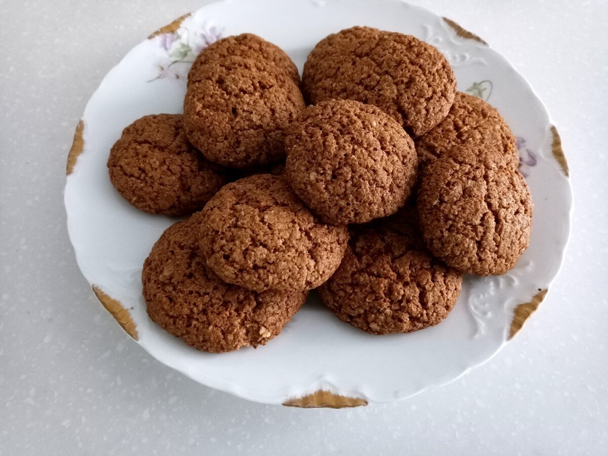 Творожное печенье с яблоками
