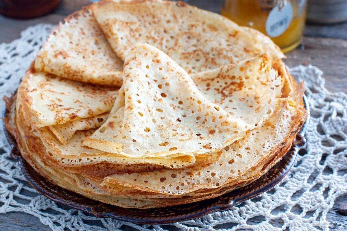 Кружевные блинчики
