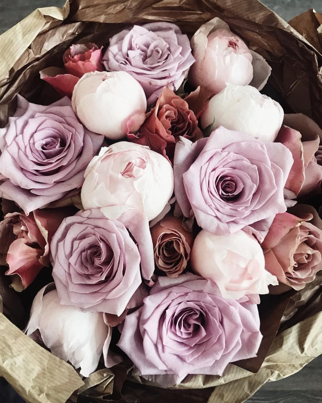 Букет бумажных роз