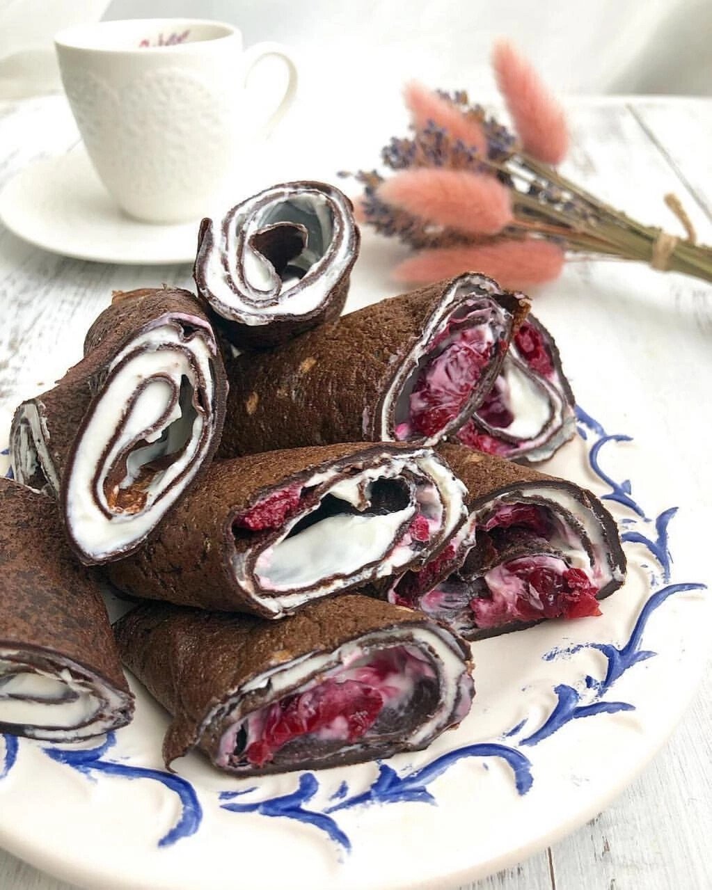 Шоколадные блины