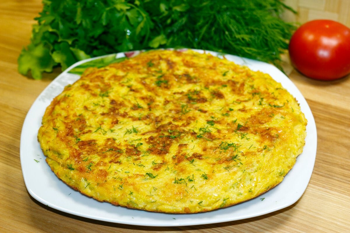 Капустный пирог заливной