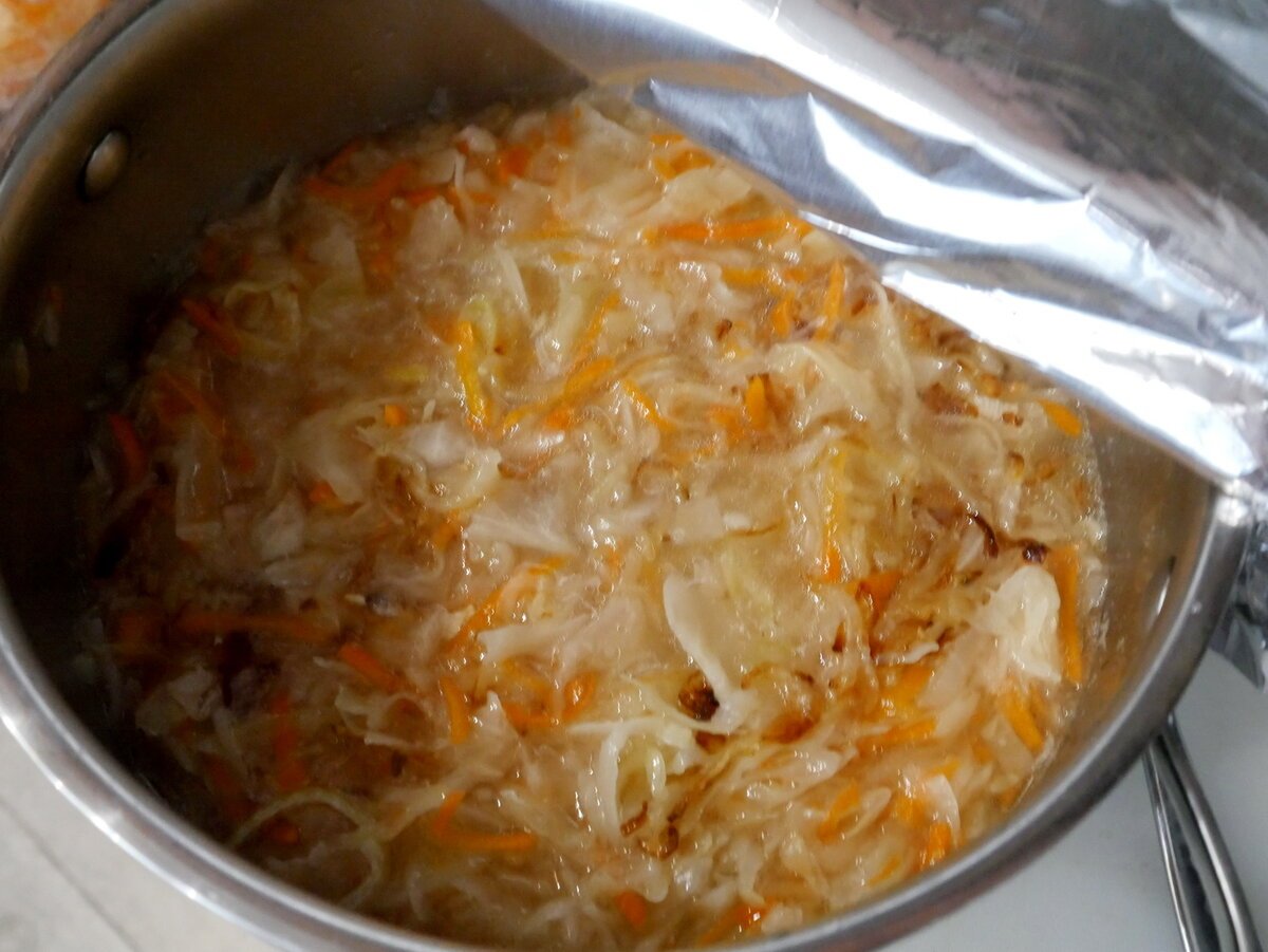 Заливной пирог с цветной капустой