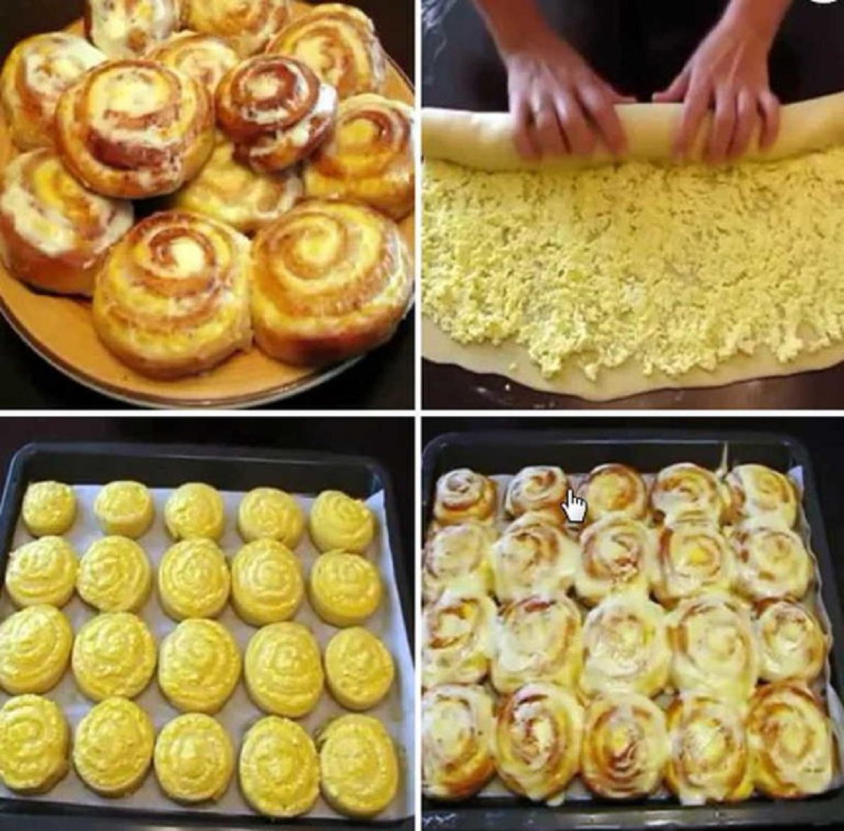 Завитушки выпечка