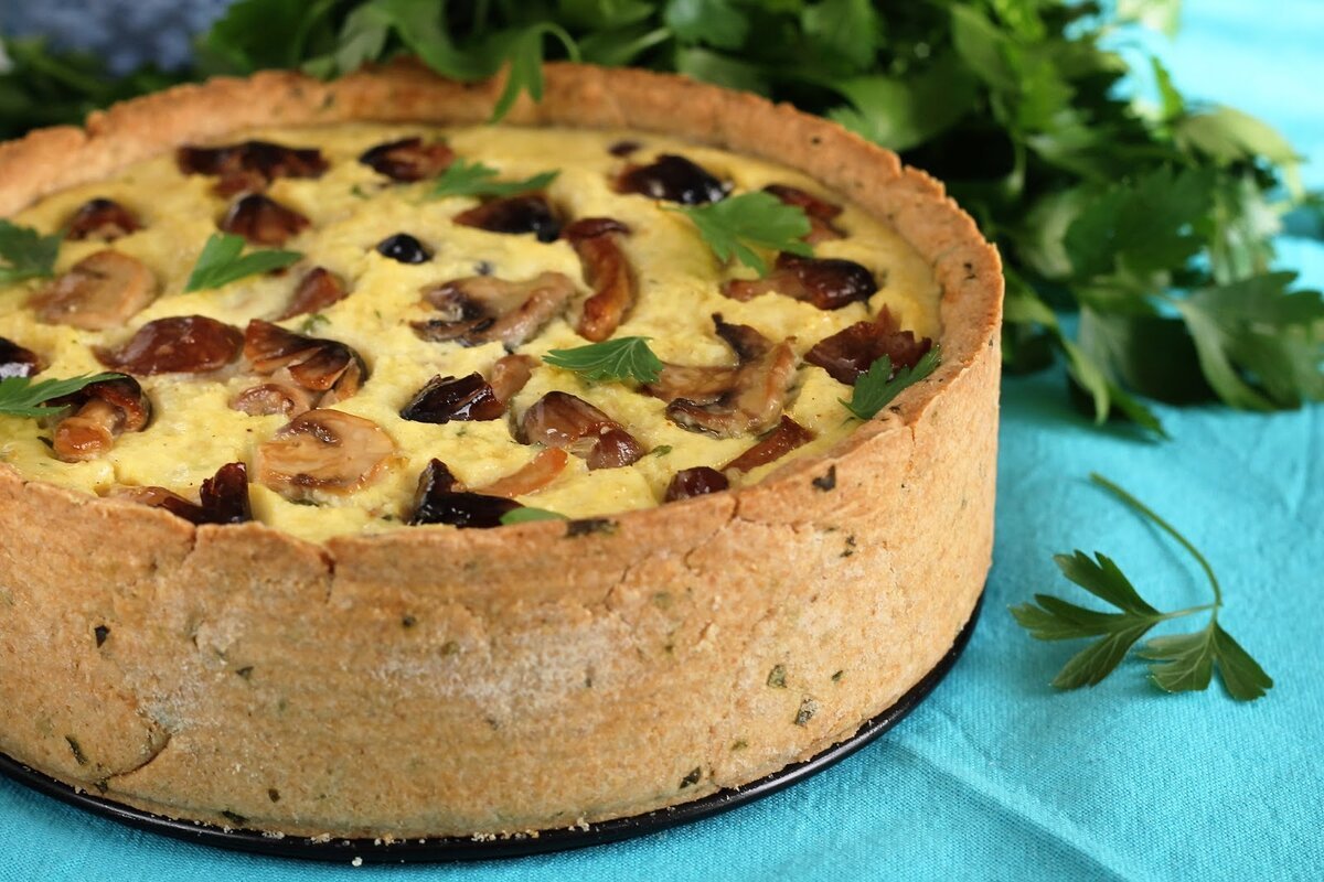 КИШ Лорен с грибами