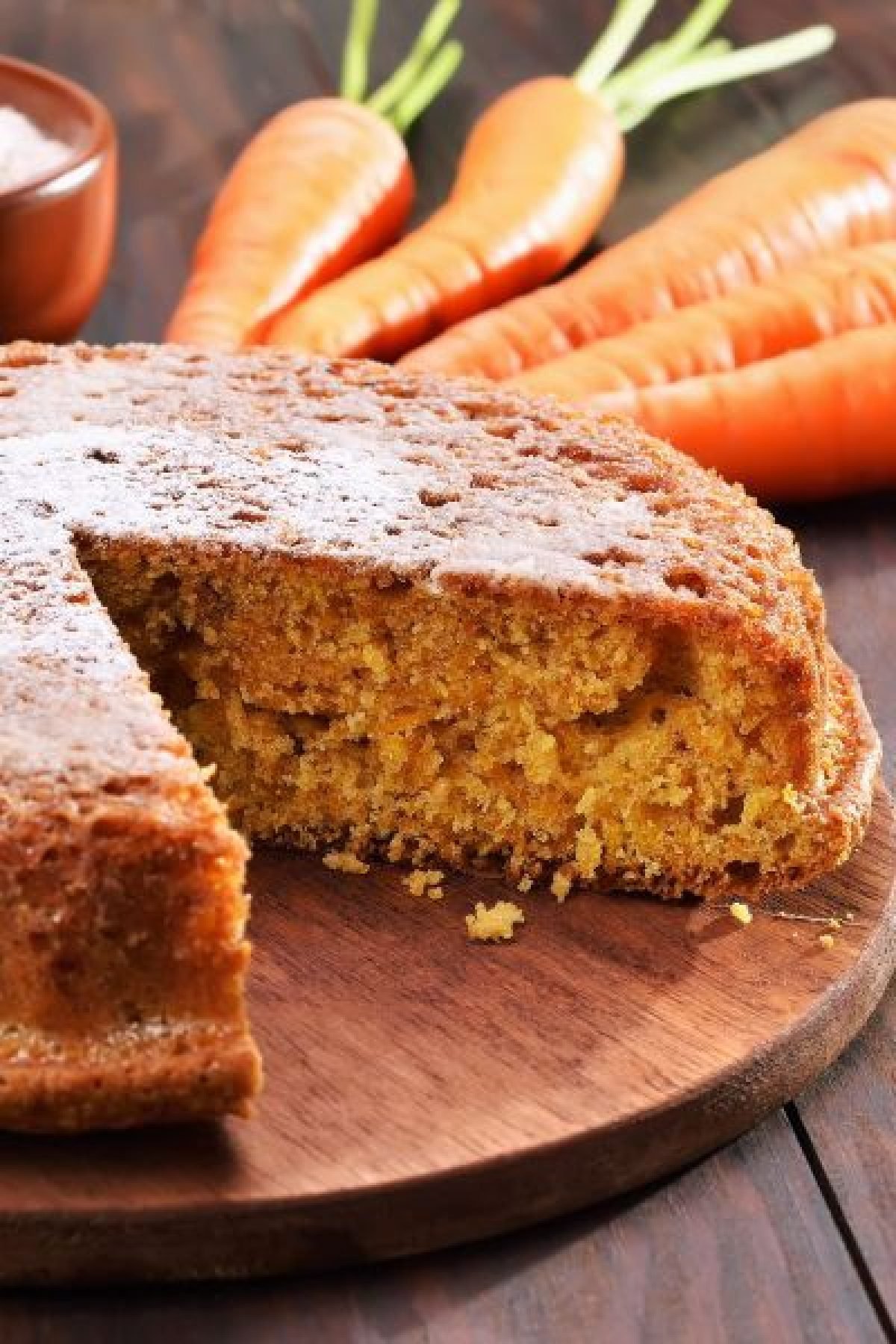Морковный торт с кремом и лаймом