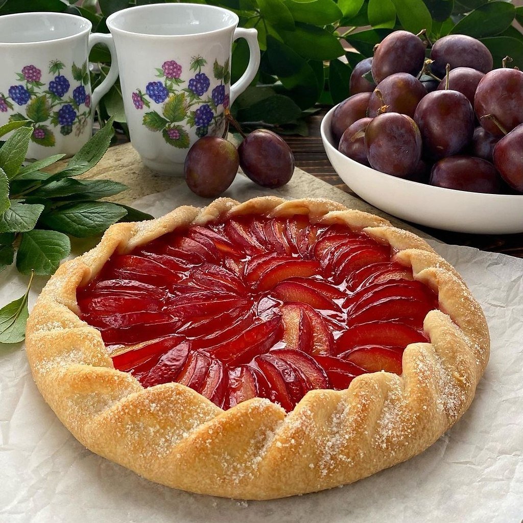 Пирог с вареньем