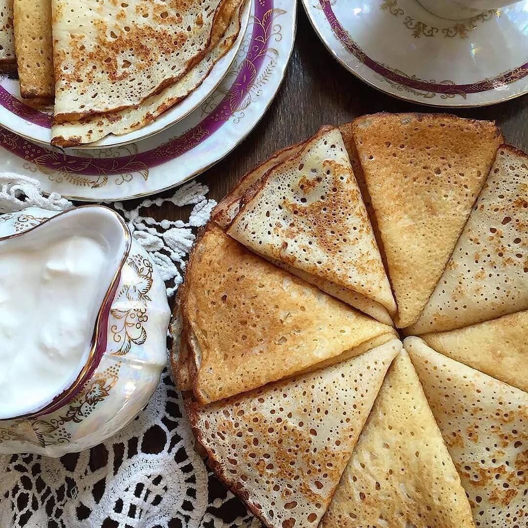 Оладьи с бананом