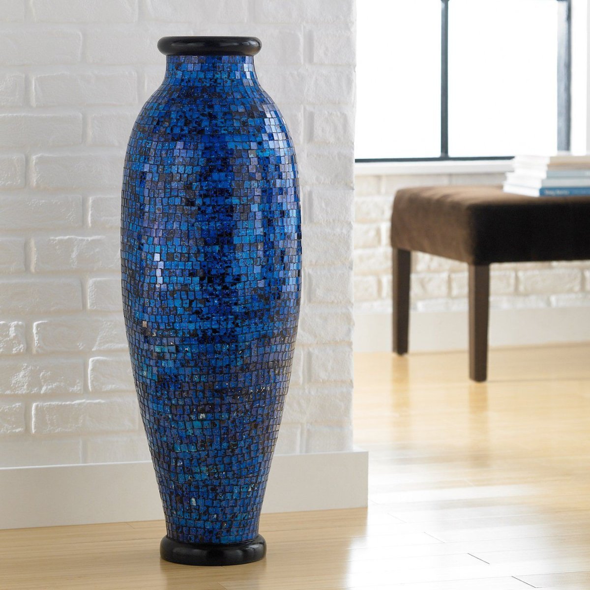 Ваза Blue Glass Vase