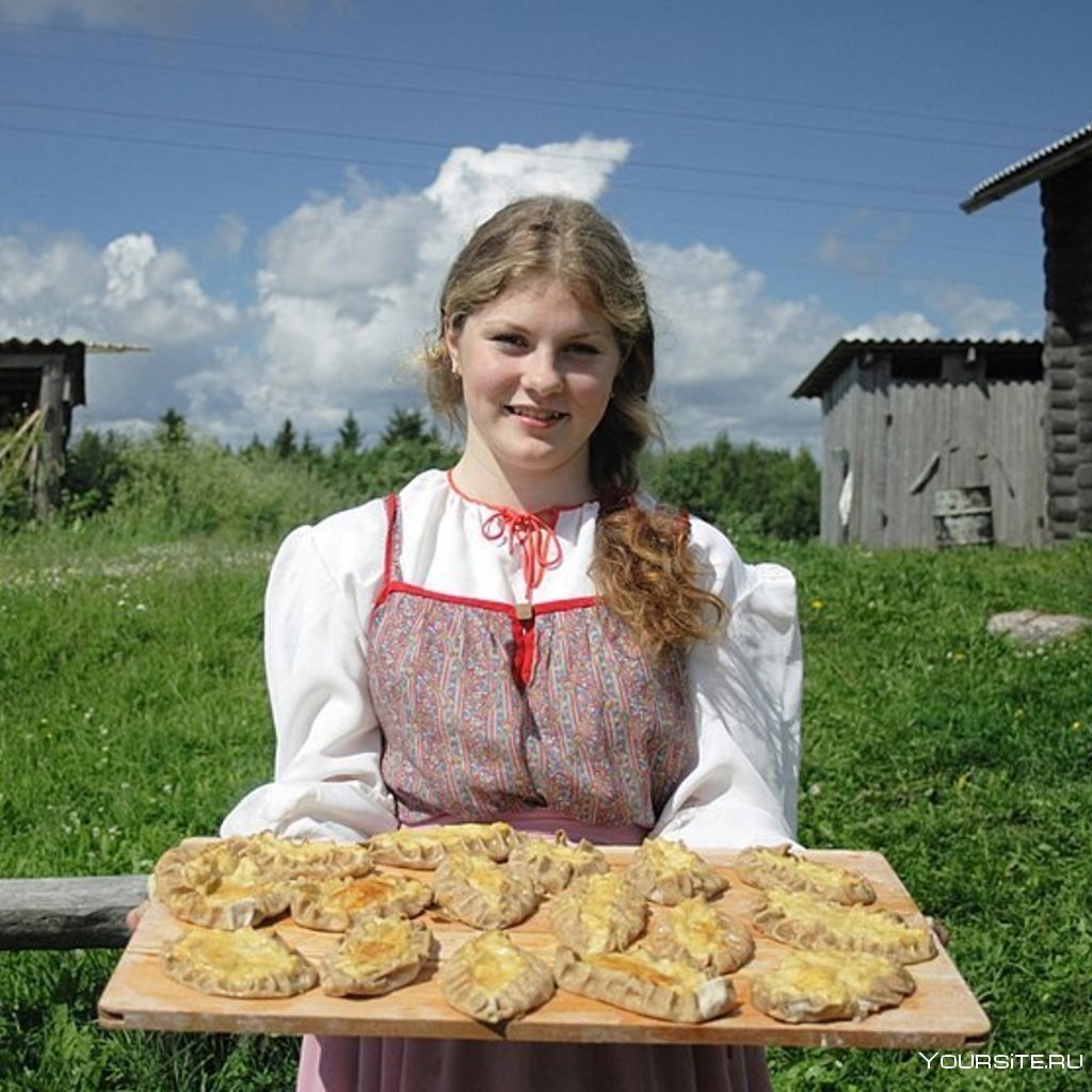 Ржаной пирог с рыбой
