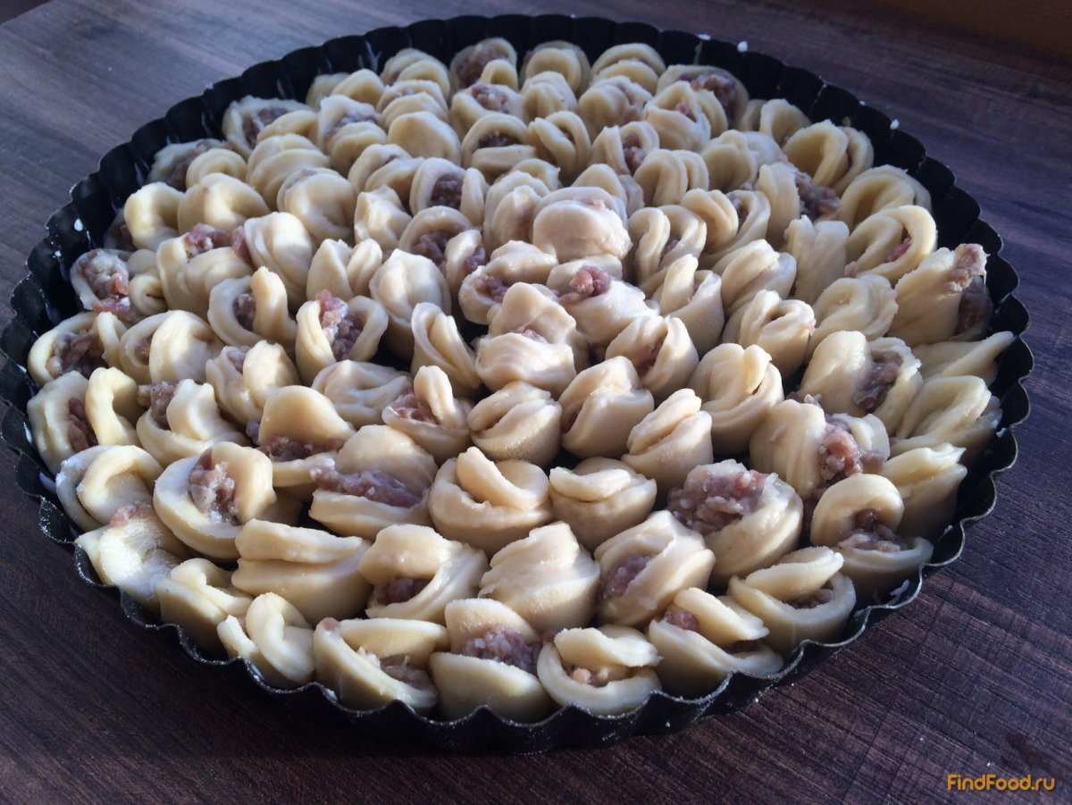 Мясной пирог Хризантема