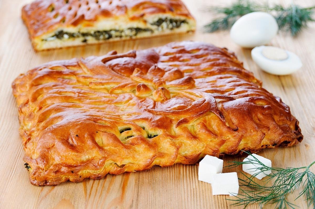 Пироги квадратные
