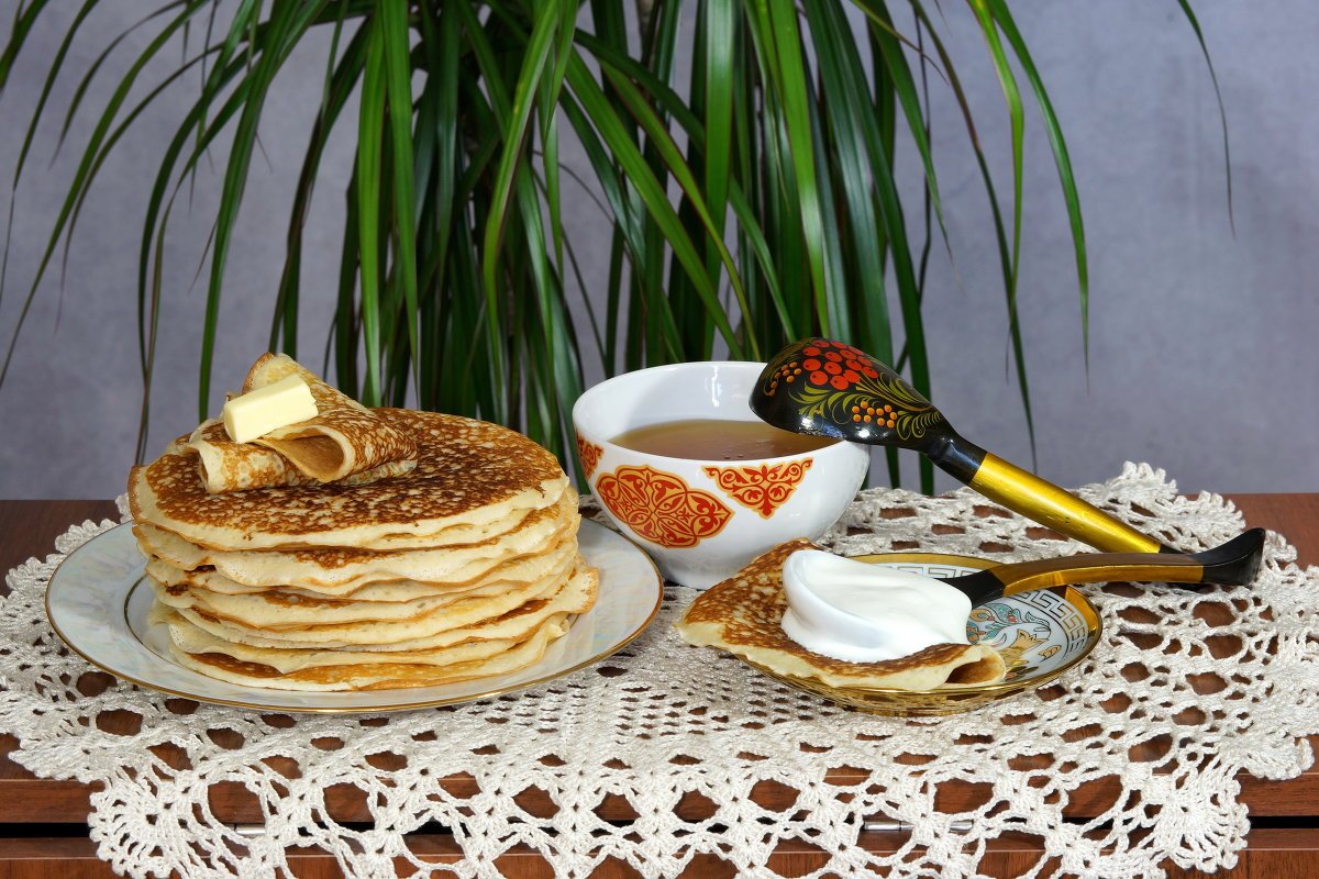 Вкусные блинчики на молоке