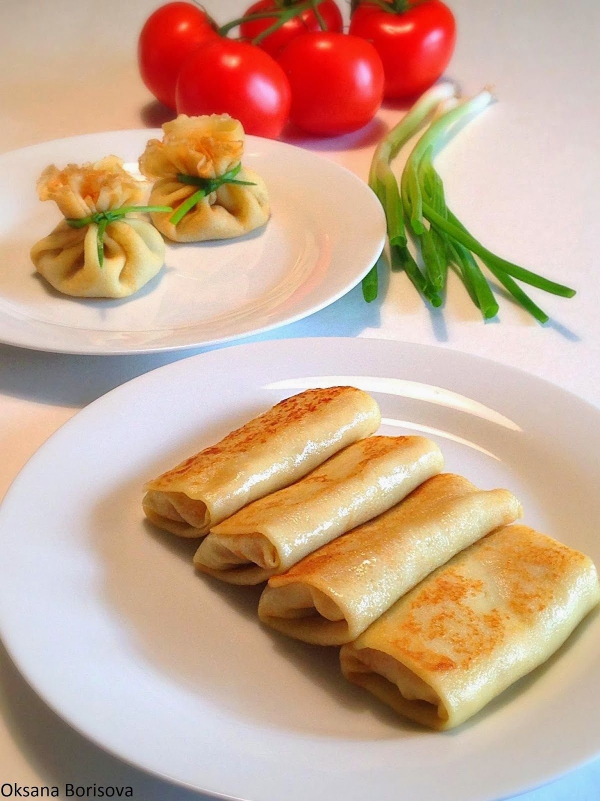 Блинчики с мясом