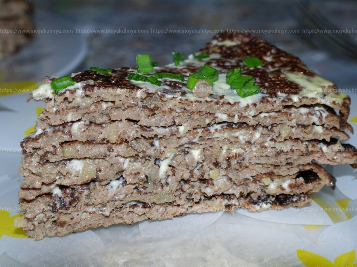 Юлия Высоцкая печеночный торт