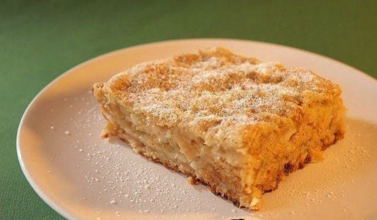Шведский яблочный пирог