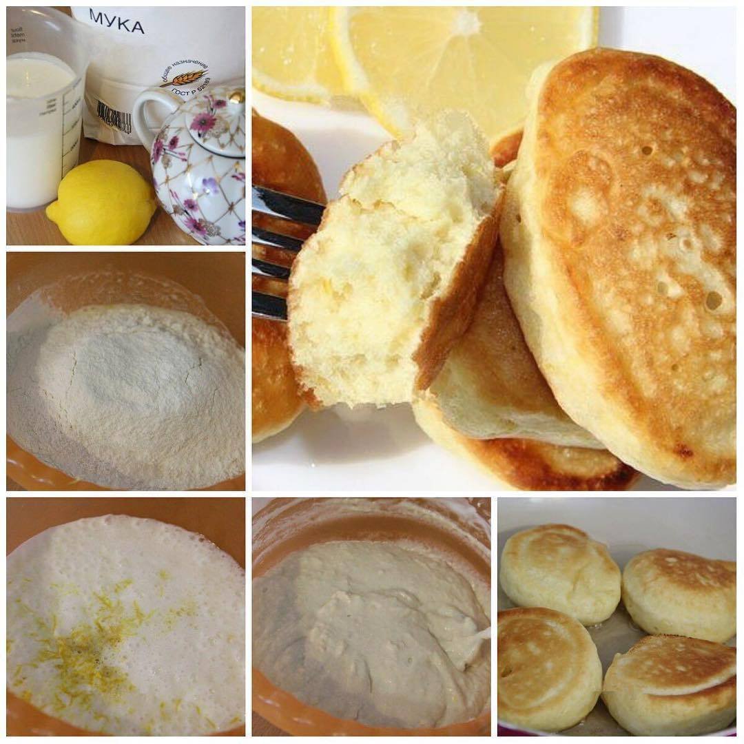 Различные формы блинов