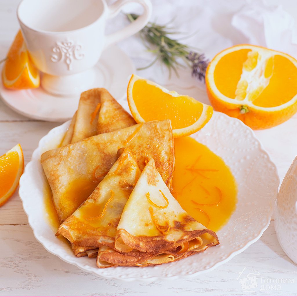 Блины с сыром итальянское