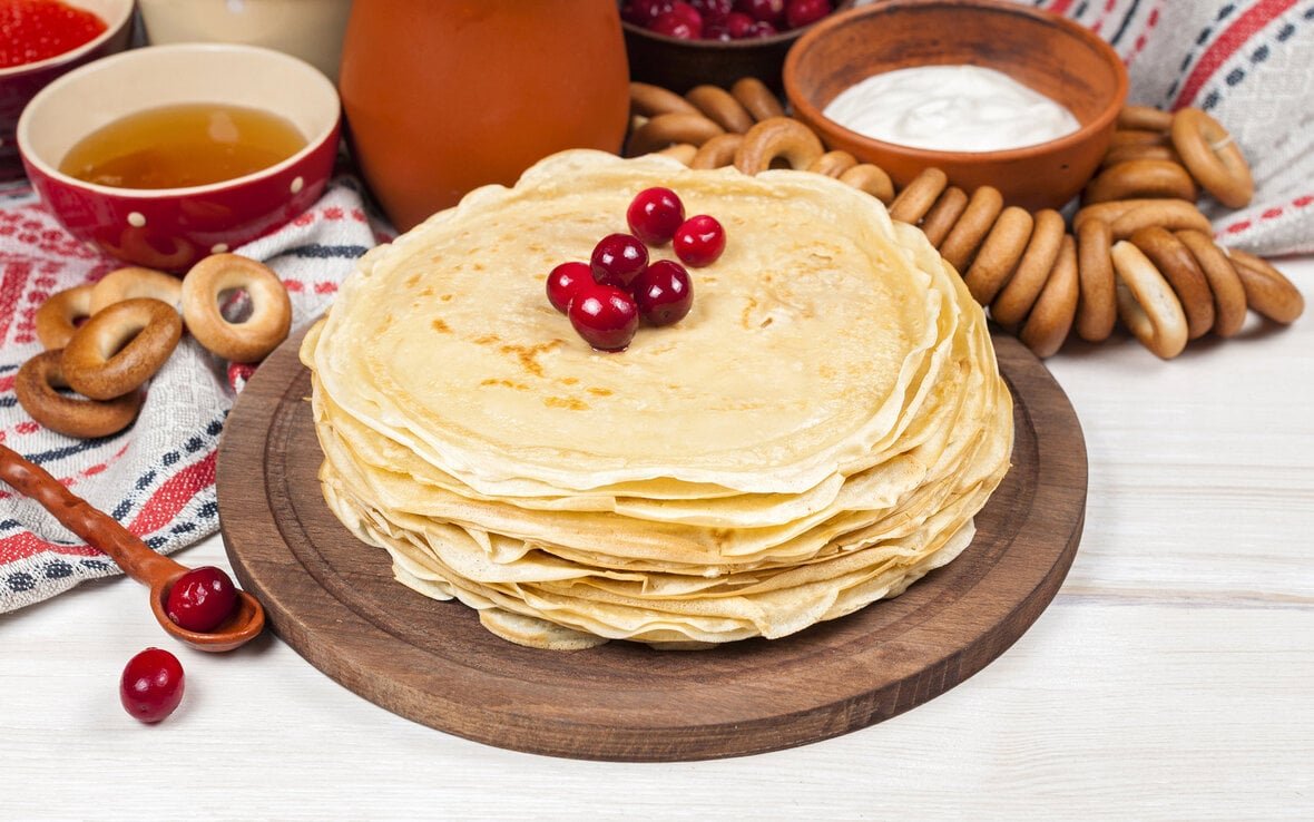 Блины на сыворотке от сыра