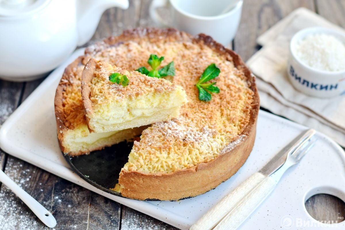 Нежный творожный кекс