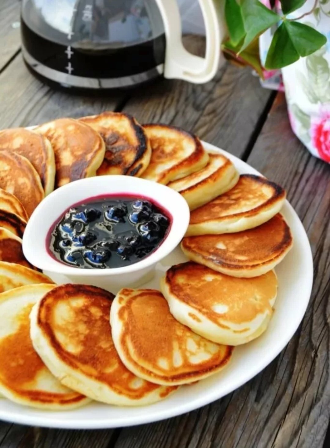 Оладушки с медом