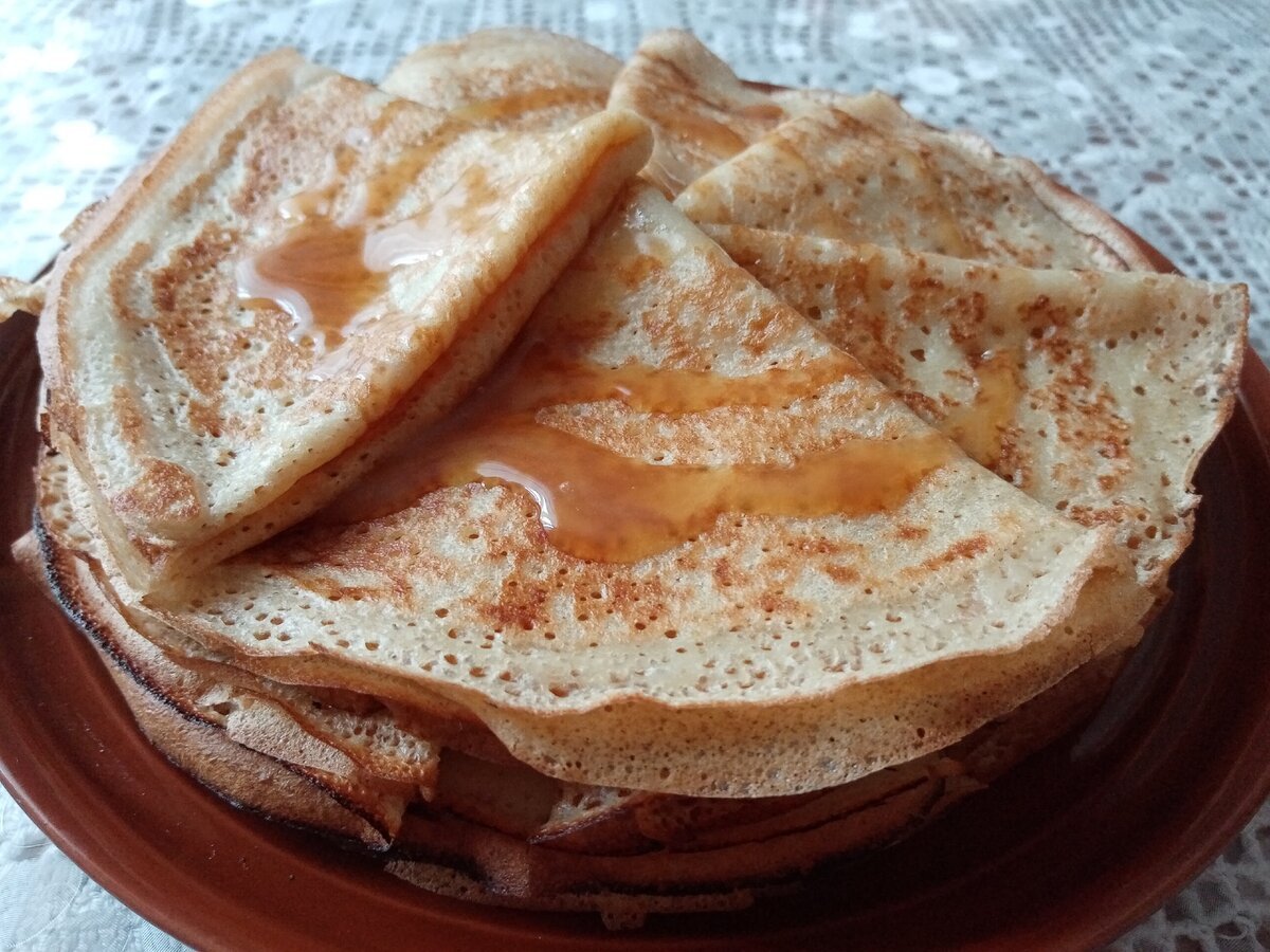 Блины на сыворотке