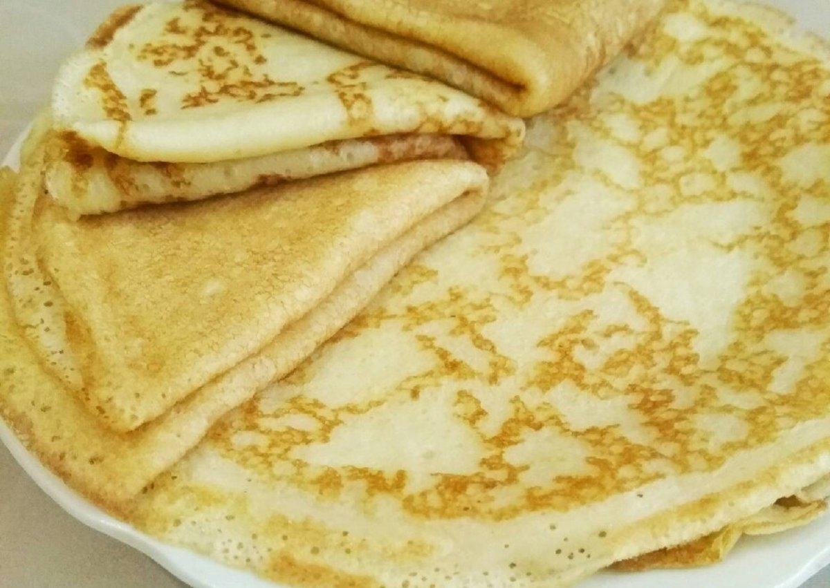 Блины на кефире
