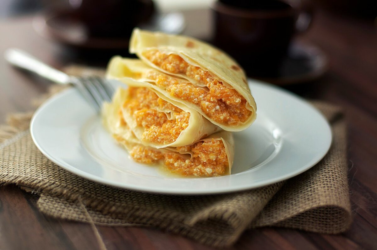 Ажурные блины