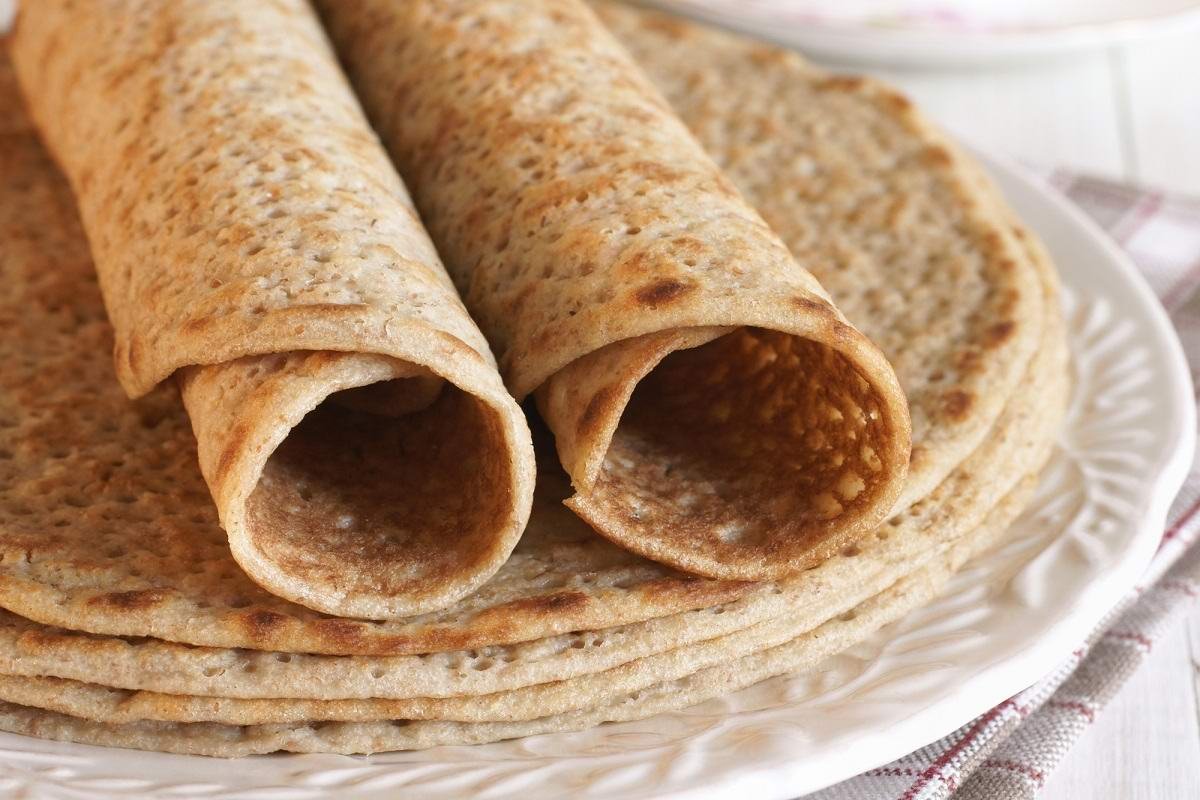 Блины на пшеничной закваске