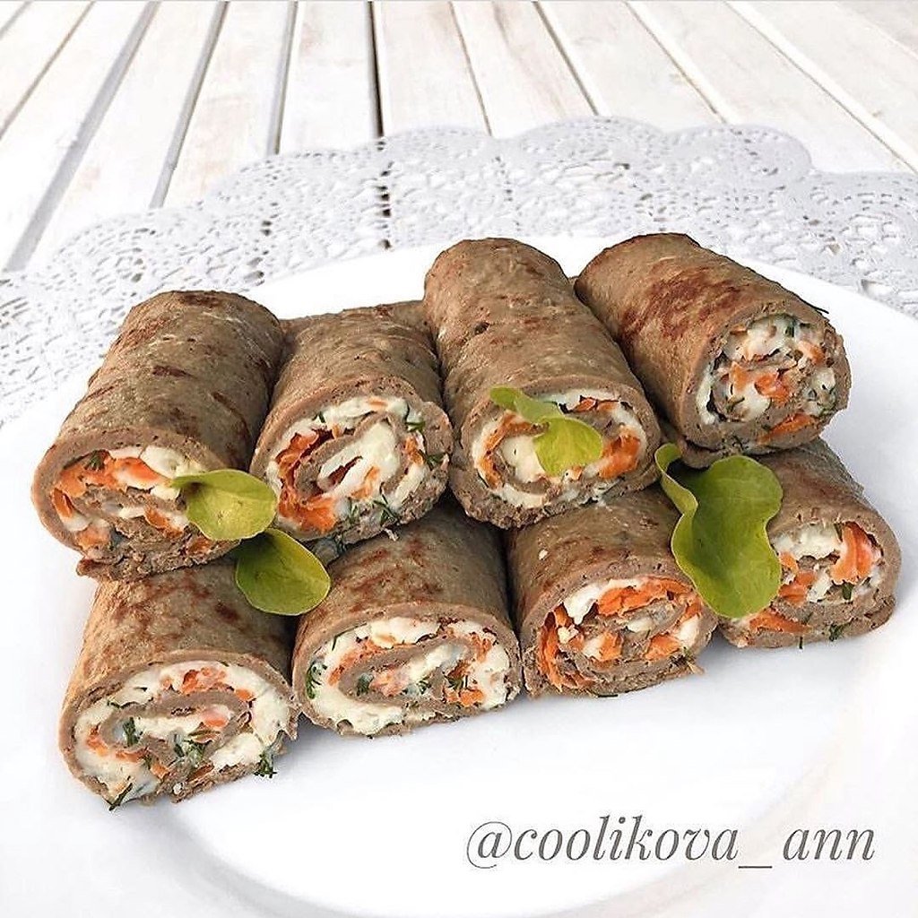 Блины фаршированные