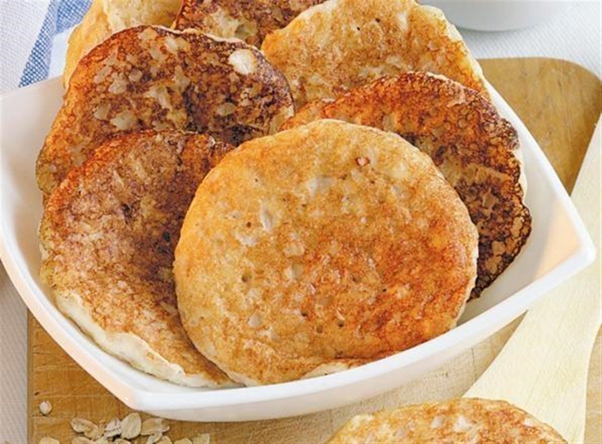 Оладьи из овсяной муки