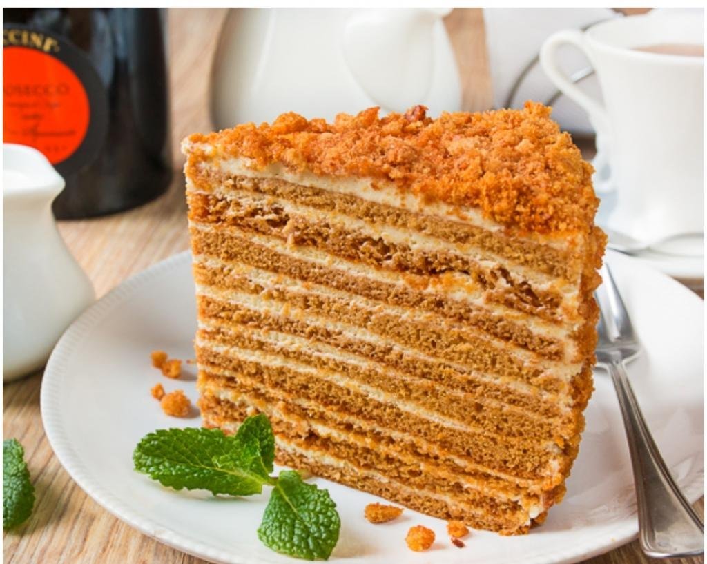 Пирог с творогом и персиками
