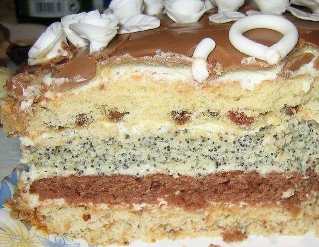 Торт из покупных коржей