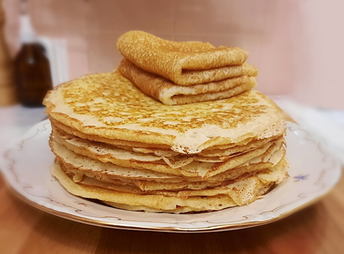 Блины на скисшем молоке