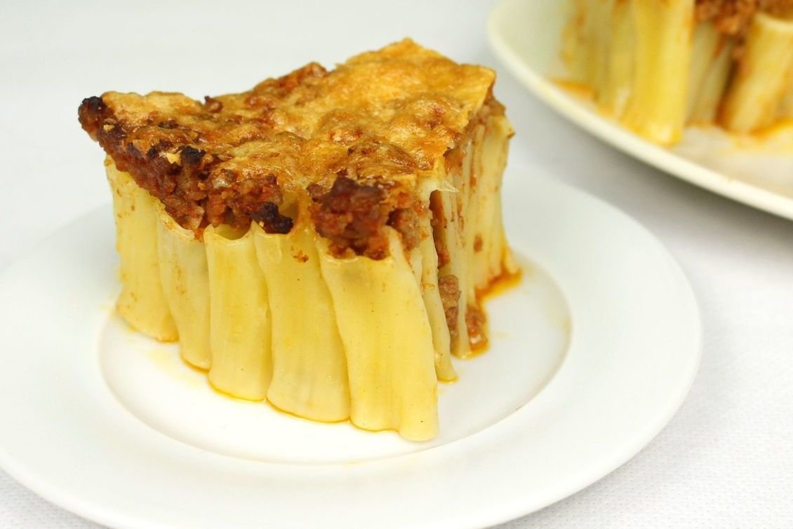 Макаронный пирог