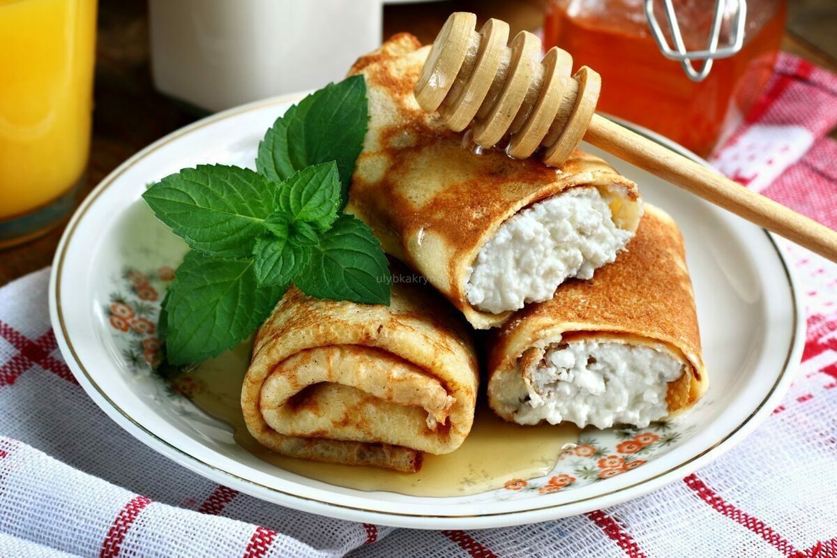 Сытные блины