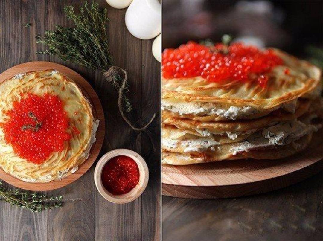 Стол на Масленицу