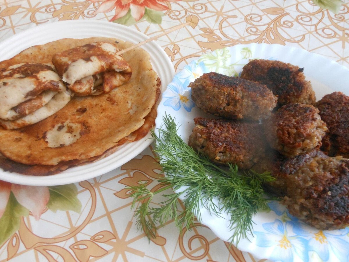 Блины из гречневой муки