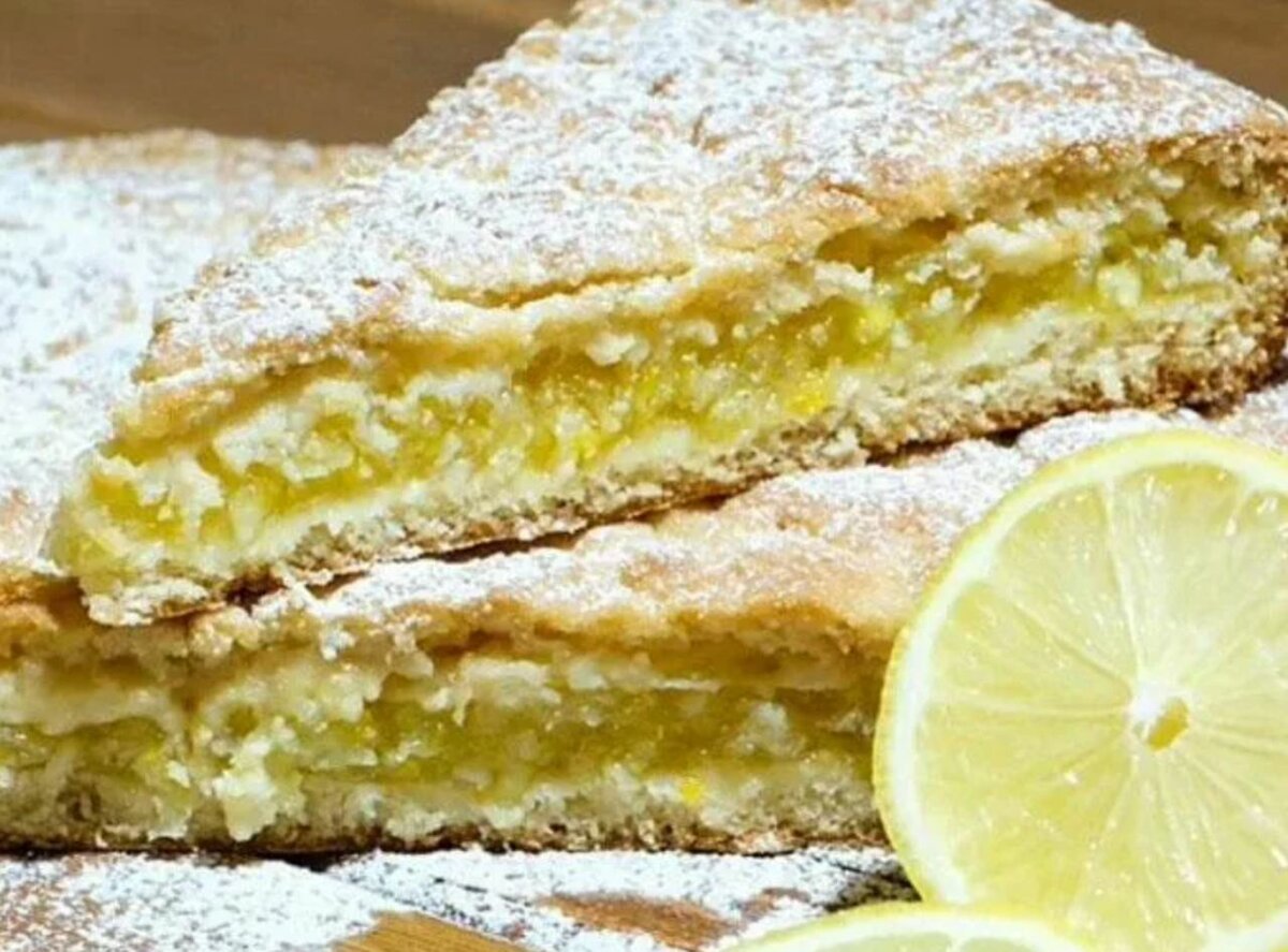 Монастырская кухня лимонный пирог