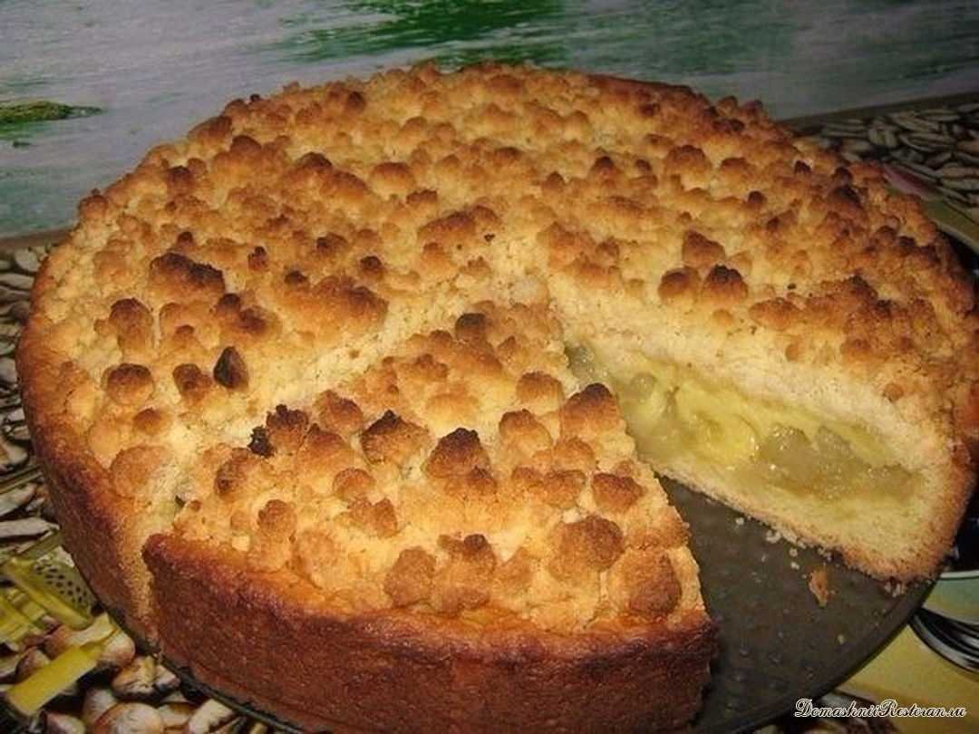 Царский яблочный пирог на Песочном тесте