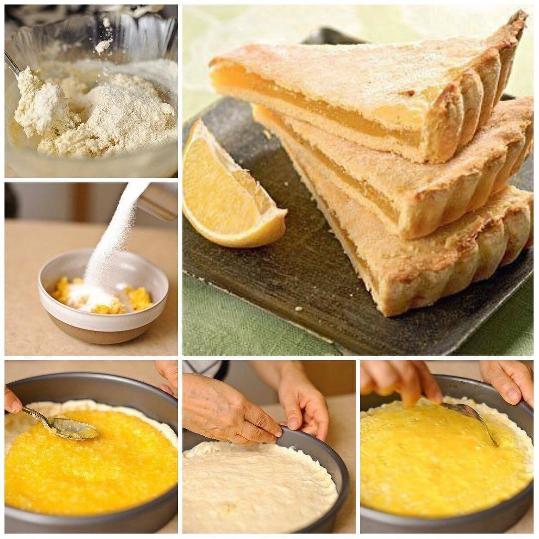 Монастырская кухня лимонный пирог