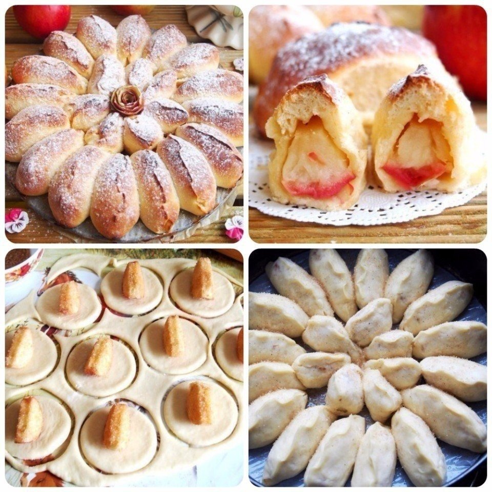 Отрывной дрожжевой пирог
