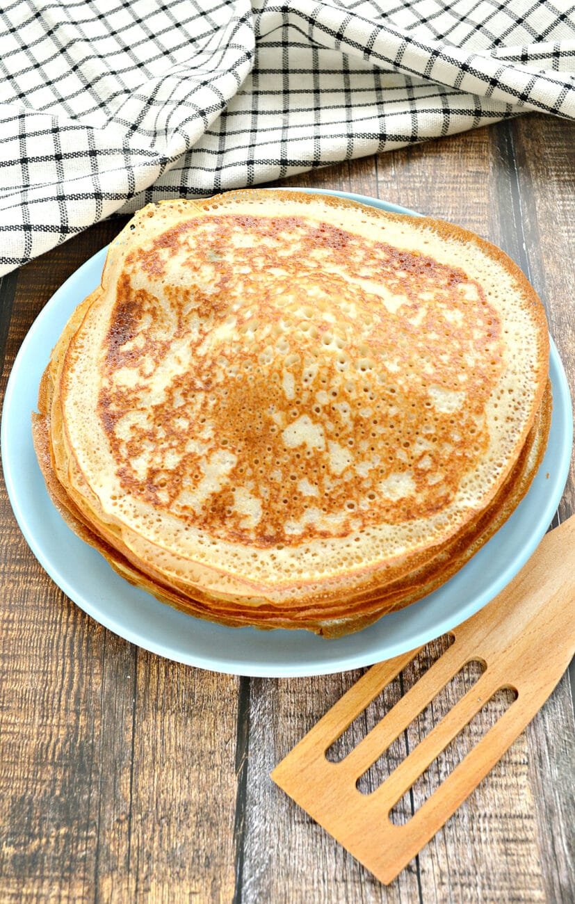 Блинчики тонкие с дырочками
