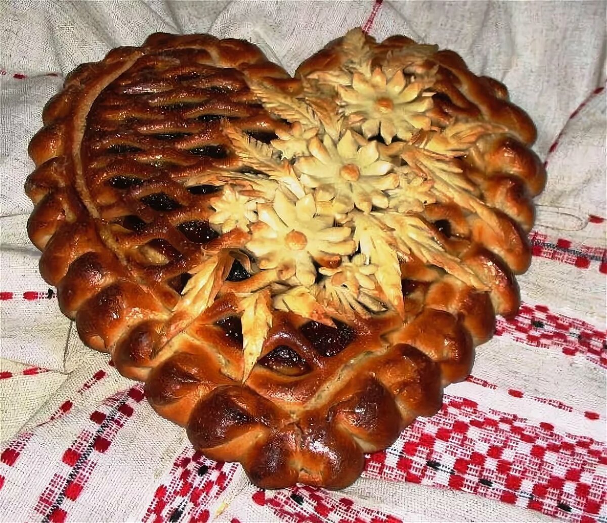 Корзинка с выпечкой