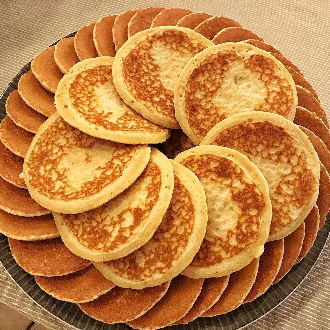 Маленькие круглые блинчики