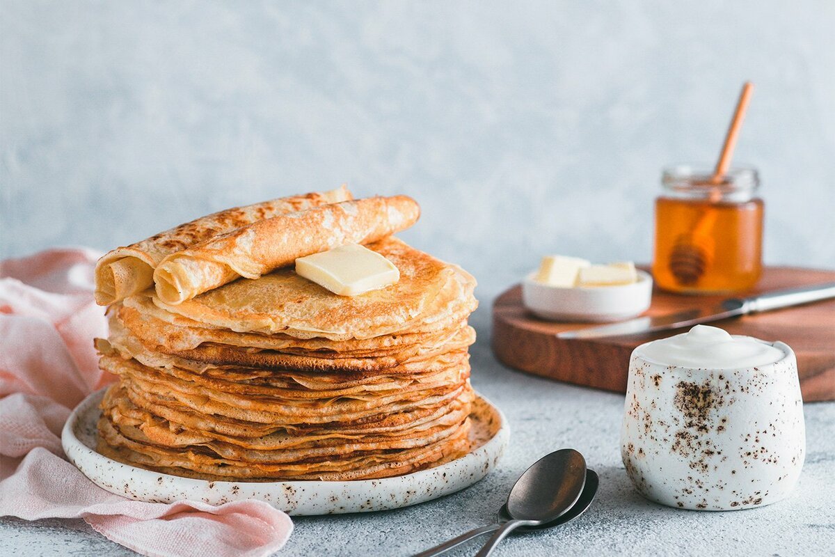 Блинчики сдобные