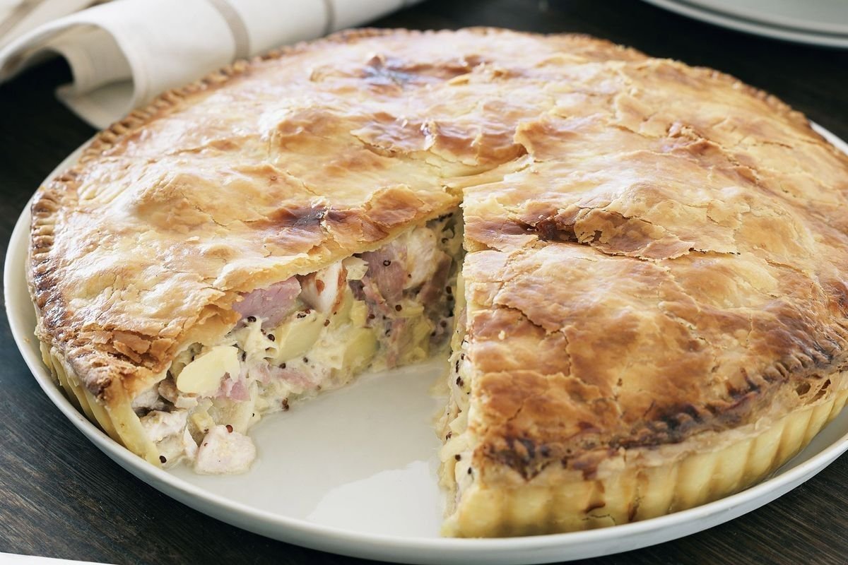 Пирог курник классический