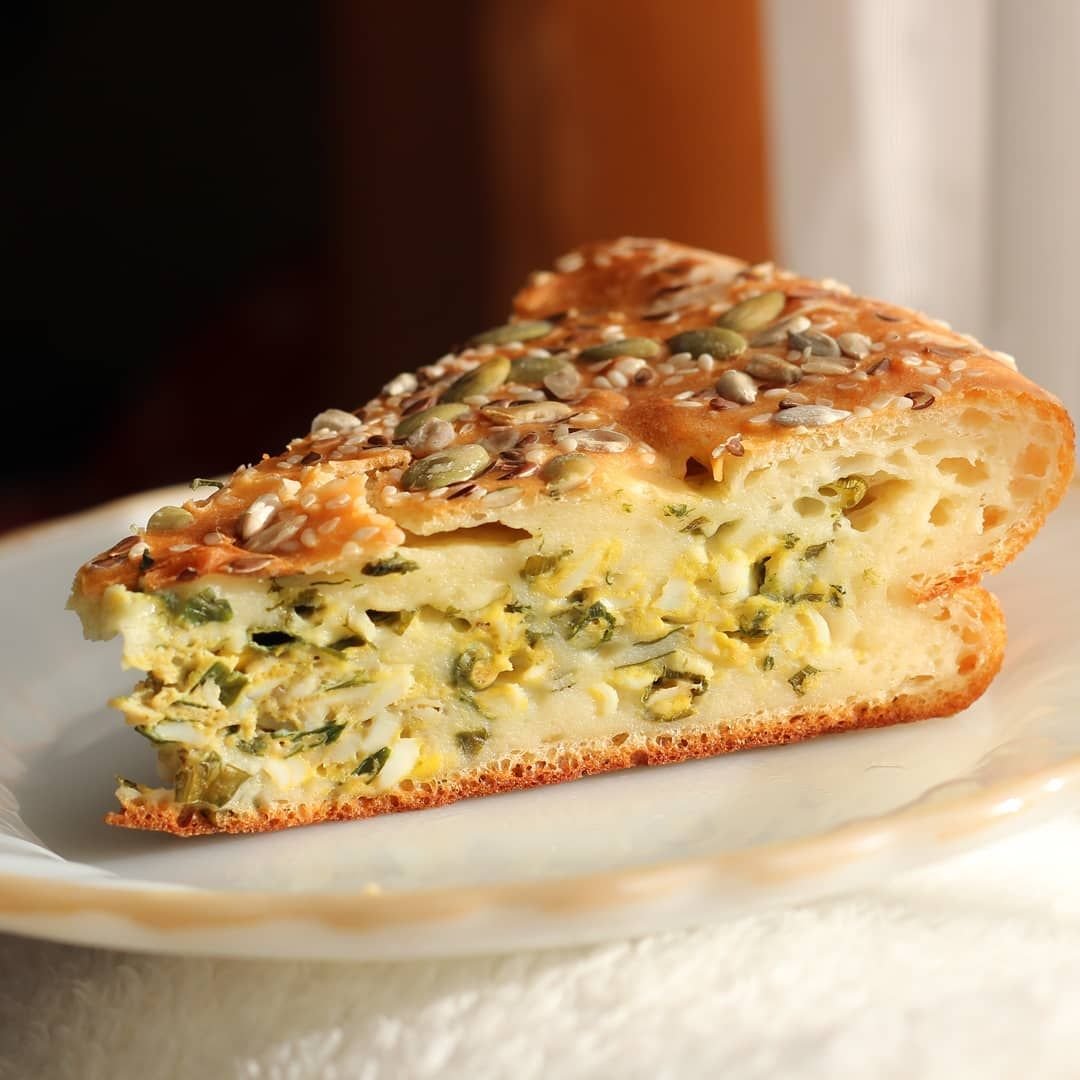 Пирог курник заливной