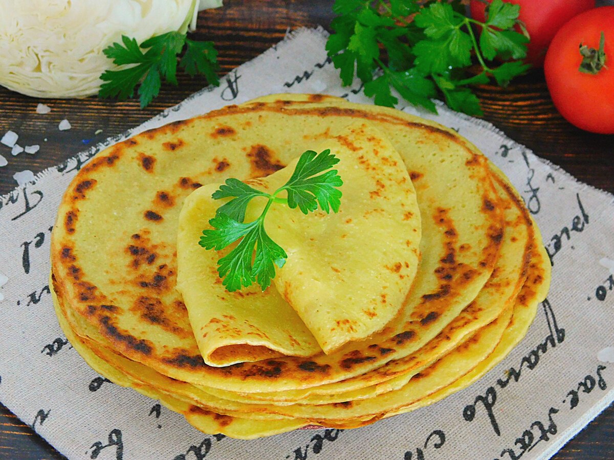 Блины с разными начинками