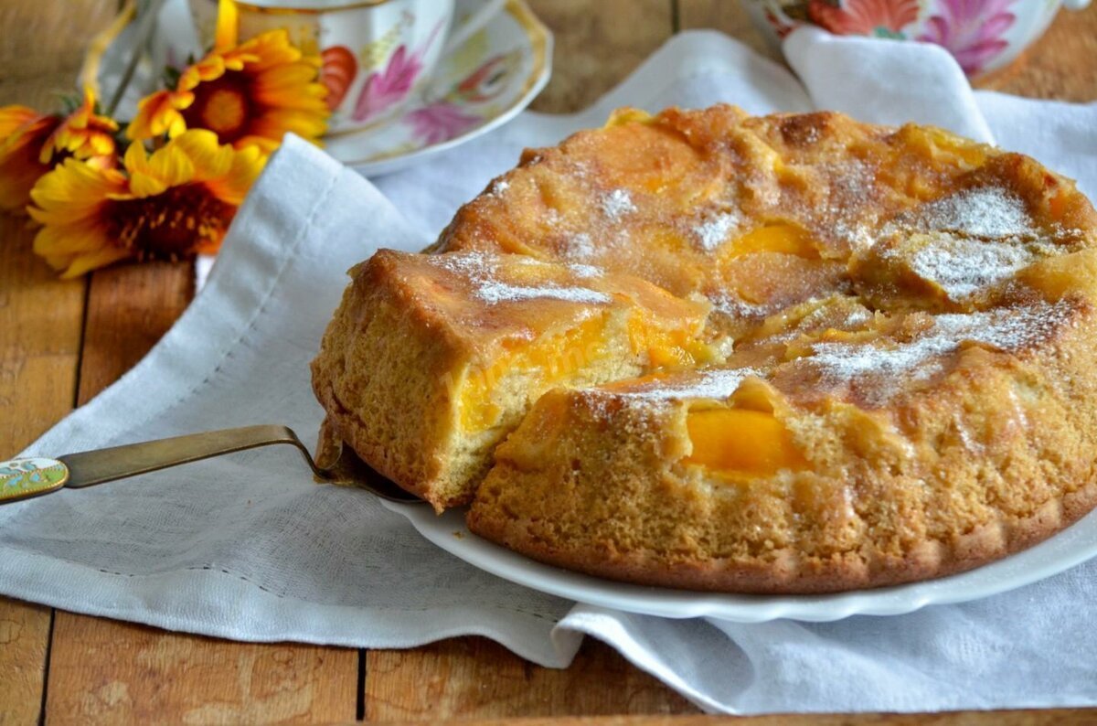 Морковный пирог с манкой